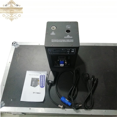 टाइटेनियम पाउडर इलेक्ट्रिक स्पार्क मशीन DMX512 रिमोट कंट्रोल