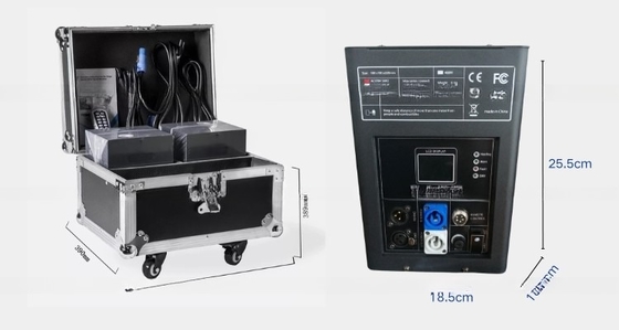 टाइटेनियम पाउडर इलेक्ट्रिक स्पार्क मशीन DMX512 रिमोट कंट्रोल