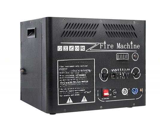 4 हेड स्टेज इफेक्ट्स फ्लेम मशीन डीएमएक्स फ्लेम प्रोजेक्टर AC110V/220V 50/60Hz